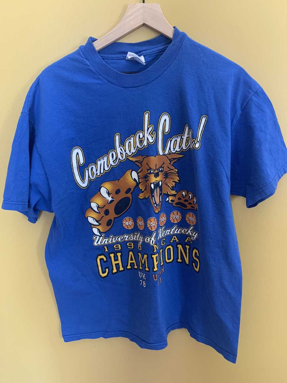 Vintage NCAA Uk Championship Tee ‘96 - image 1