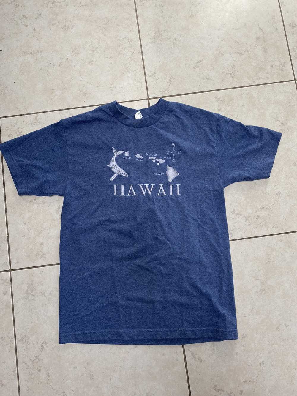 Hawaiian Shirt × Vintage hawaii embroidered tee s… - image 1