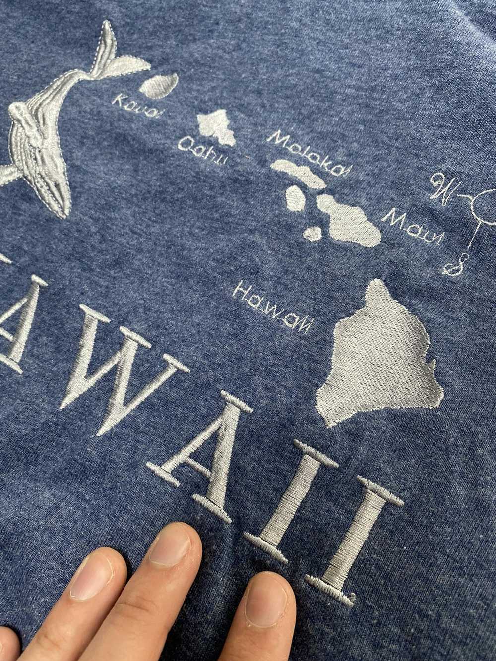 Hawaiian Shirt × Vintage hawaii embroidered tee s… - image 2