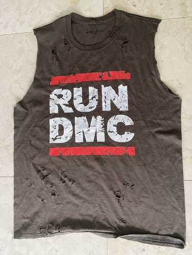 Vintage Rum DMC distress