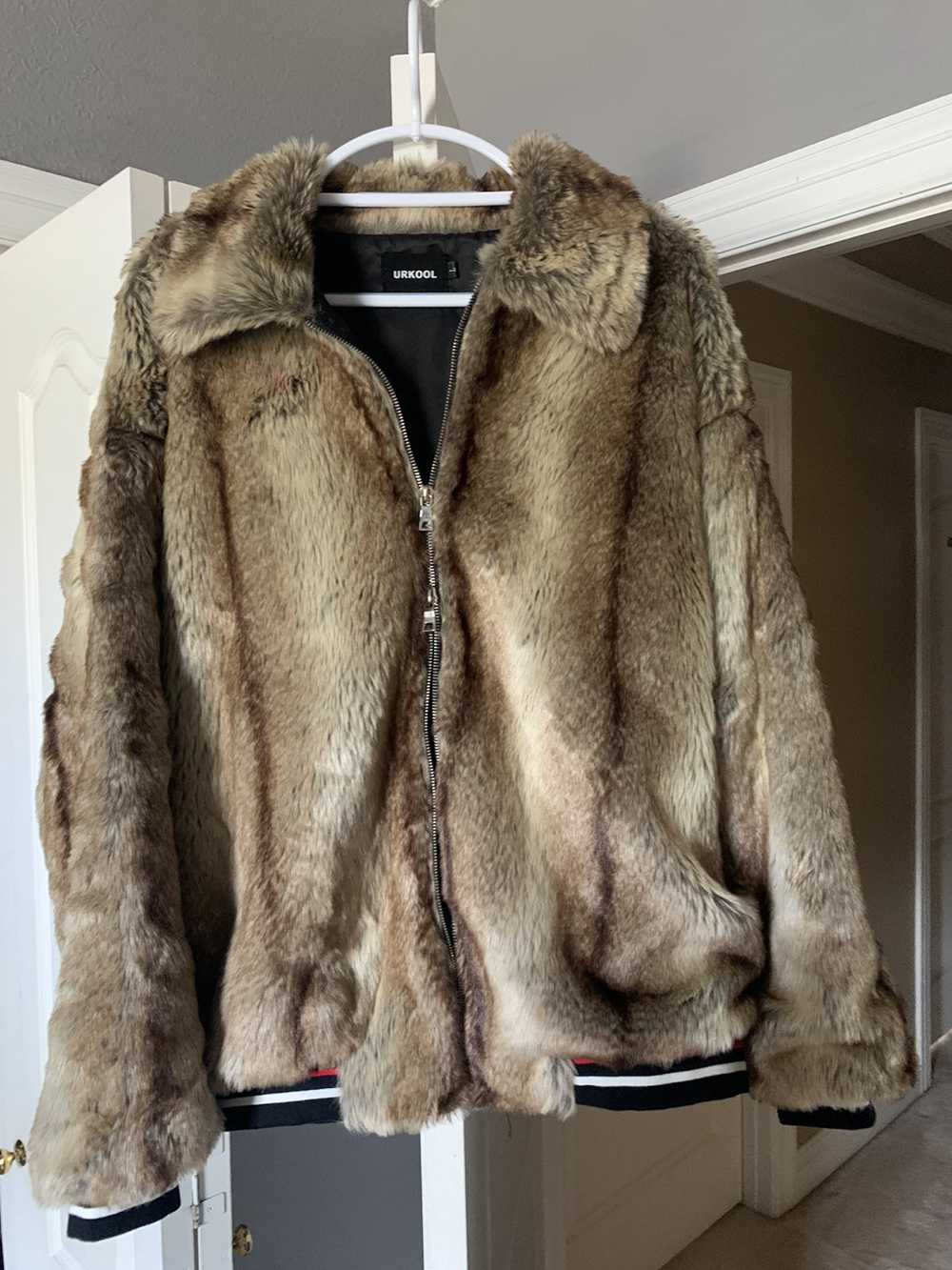 Urkool Faux fur bomber jacket - image 2