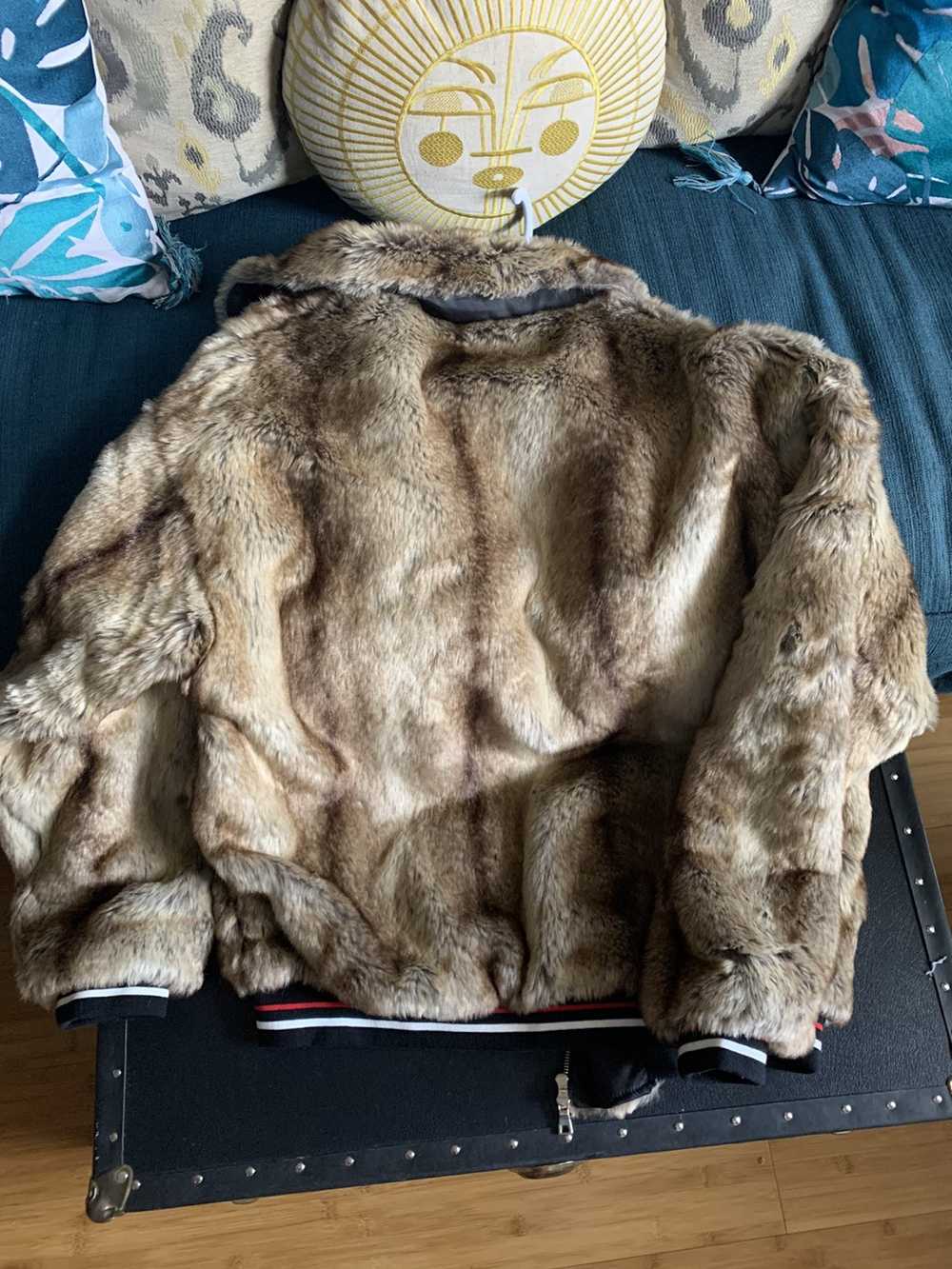 Urkool Faux fur bomber jacket - image 3