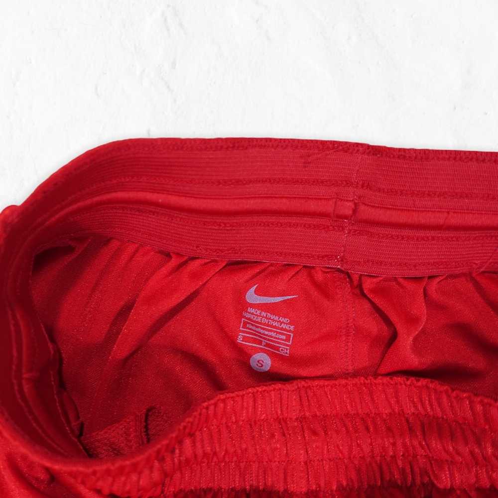 Nike × Vintage VINTAGE NIKE BASKETBALL SHORTS RED - image 2