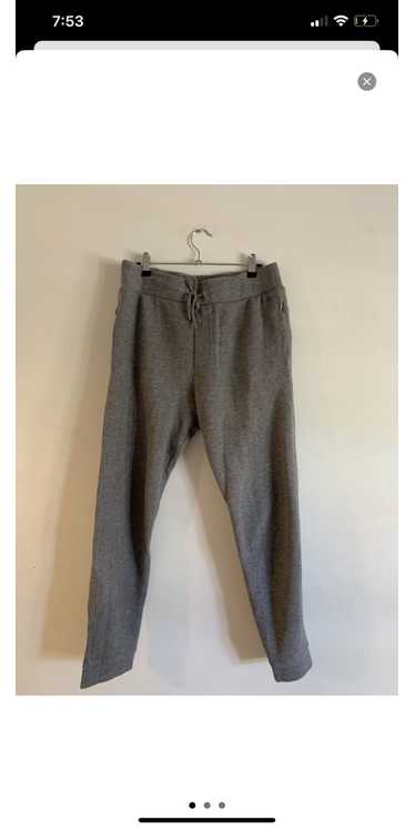 Cos cos cuffed sweatpants with zipper pockets grey