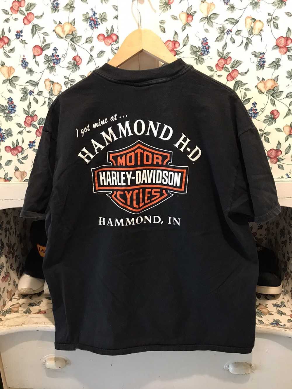 Harley Davidson × Vintage Harley Davidson T-shirt - image 4