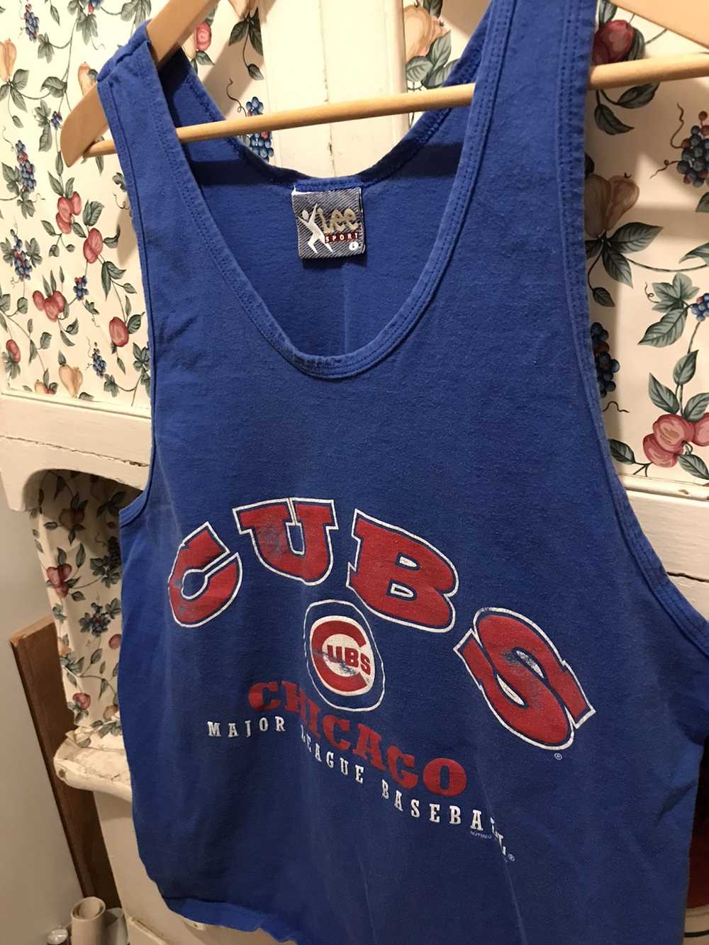 Lee × Vintage Vintage 90s Chicago Cubs Tank Top - image 2