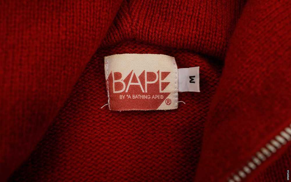 Bape 1st Knit Shark Full Zip Sweater - image 5