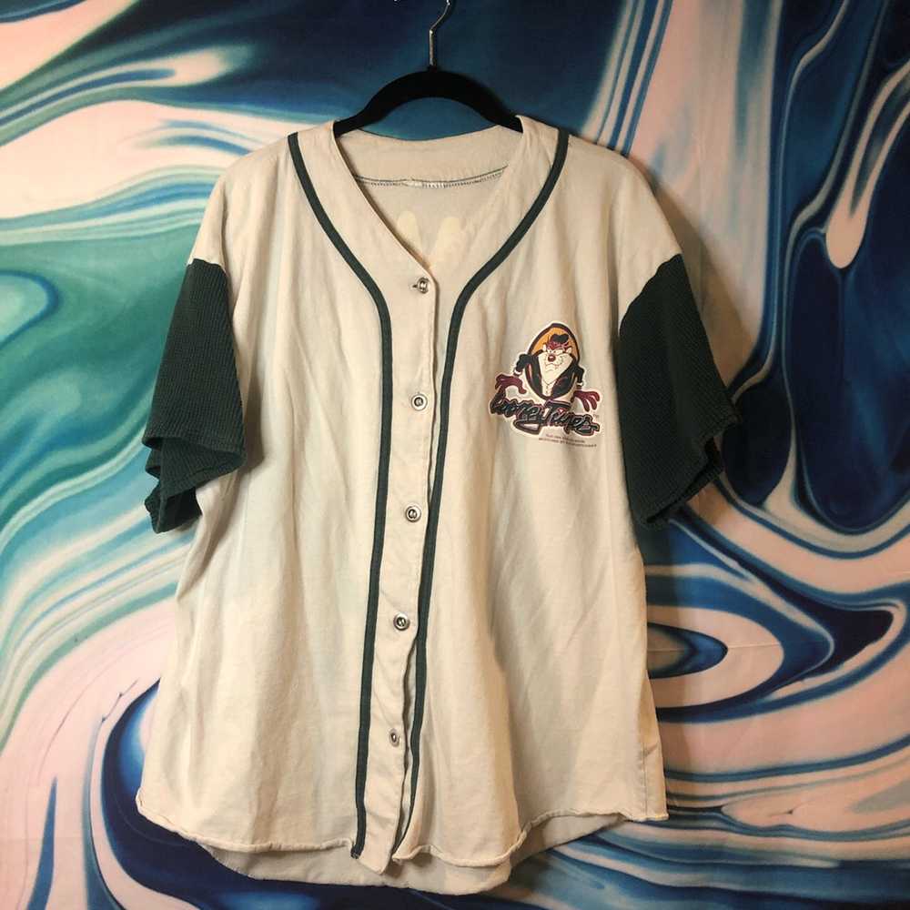 Vintage 1995 Looney Tunes by Sun Sportswear Baseb… - image 2