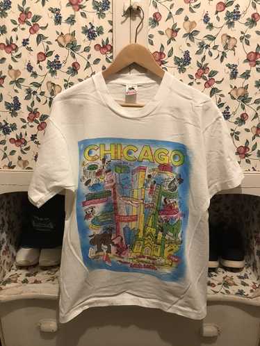 Hanes × Vintage Vintage 90s Chicago Tshirt