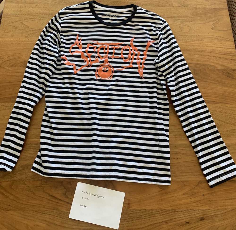 Section 8 Section 8 Striped long sleeve shirt - image 1