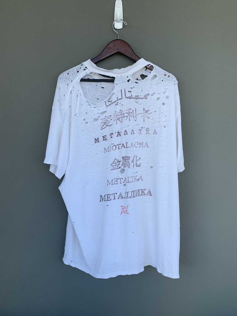 Metallica × Vintage Metallica t shirt - image 2