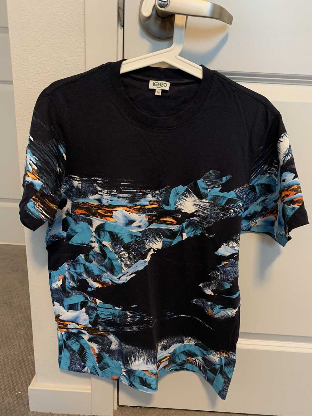 Kenzo Kenzo navy jungle t shirt - image 1