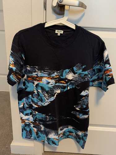 Kenzo Kenzo navy jungle t shirt