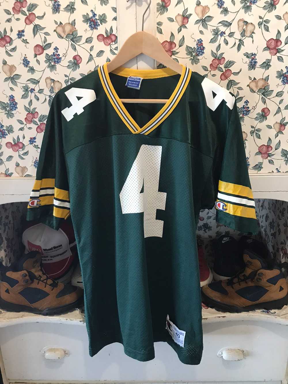 Champion × Vintage Vintage 90s GreenBay Packers J… - image 1