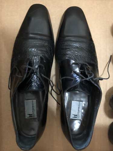 Moreschi Black leather shoes