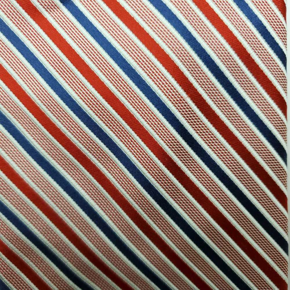 Croft & Barrow Croft & Barrow Red Striped Silk Ti… - image 2