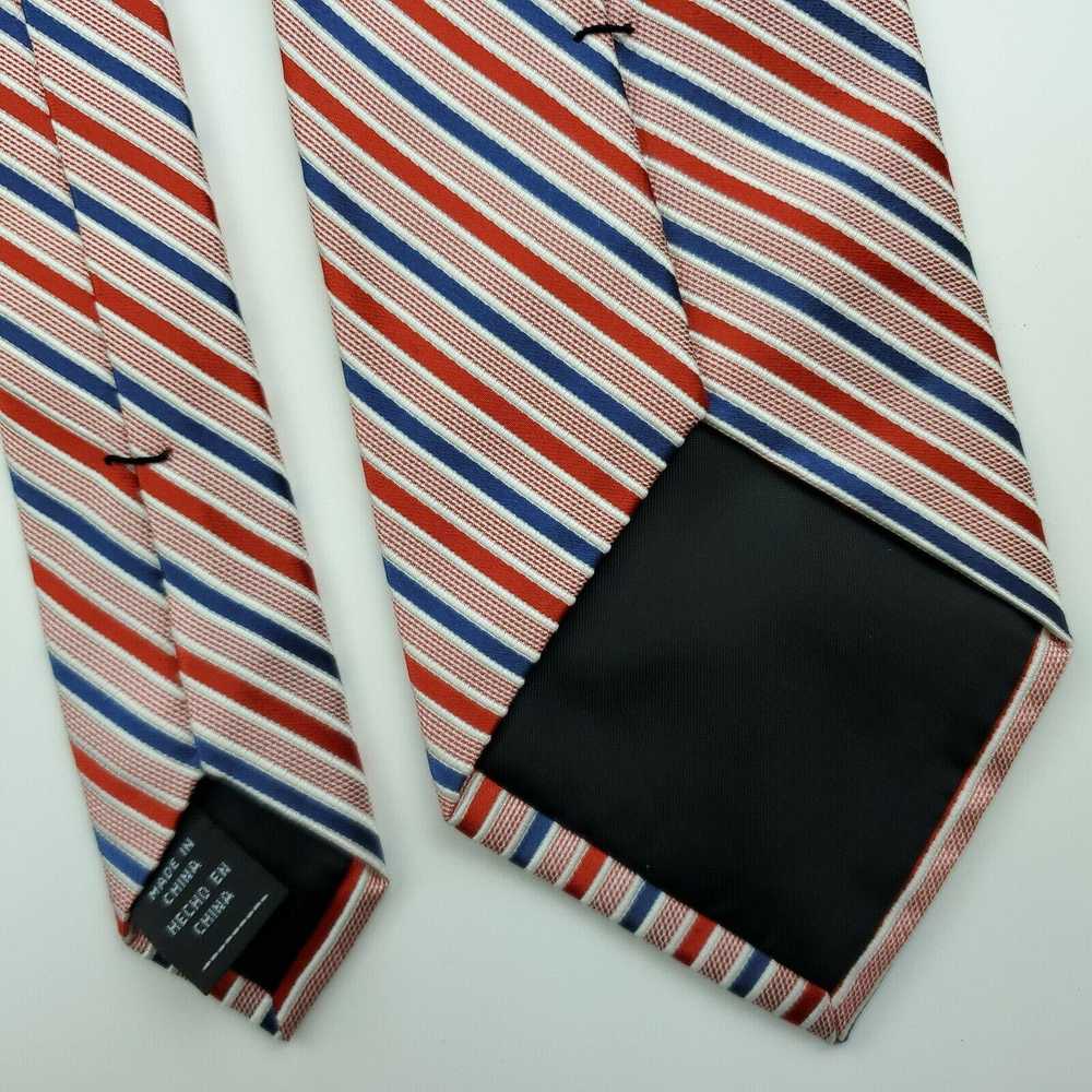 Croft & Barrow Croft & Barrow Red Striped Silk Ti… - image 6