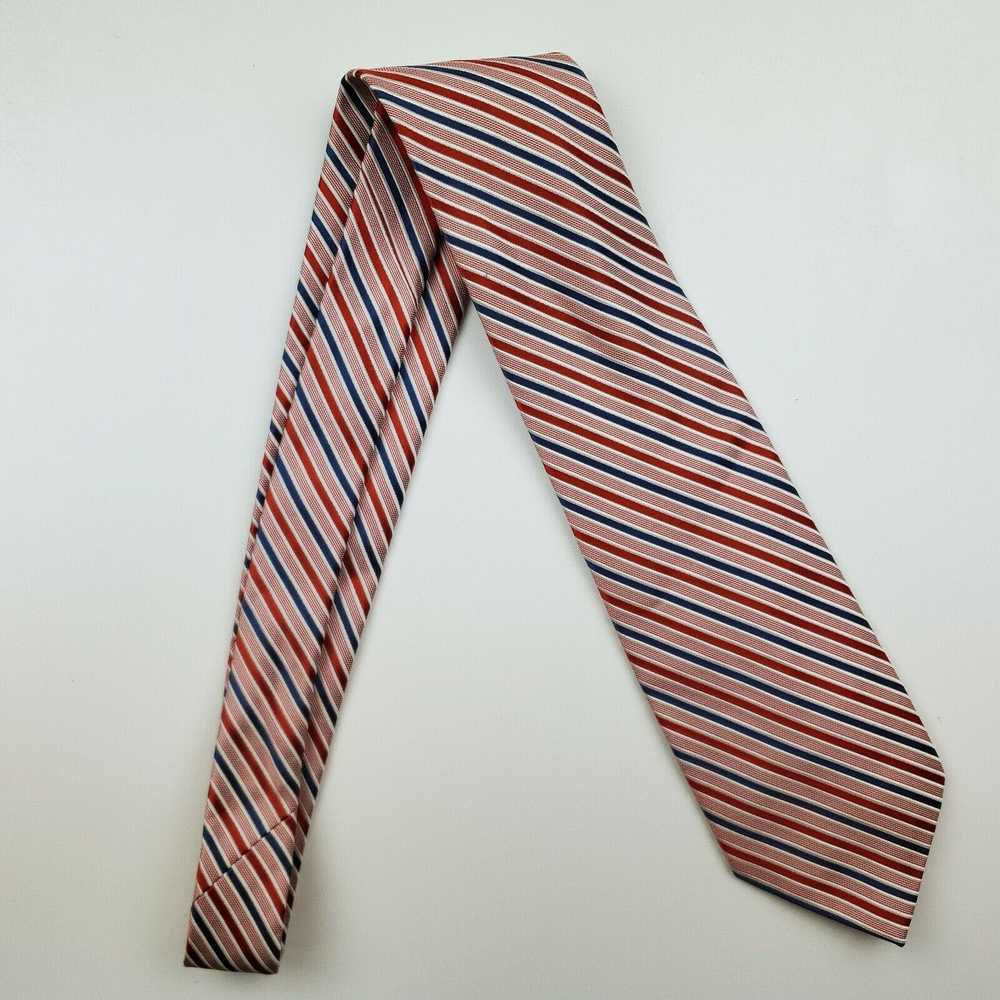 Croft & Barrow Croft & Barrow Red Striped Silk Ti… - image 7