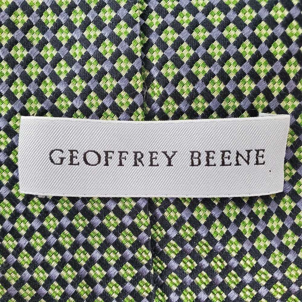 Geoffrey Beene Geoffrey Beene Green Blue Geometri… - image 3