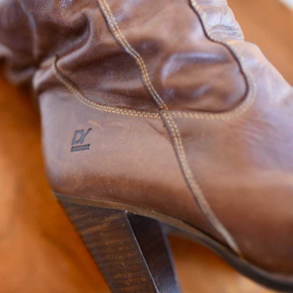 EUC Vintage Y2K DESTROY Heeled Boots Sz 7.5 - image 8