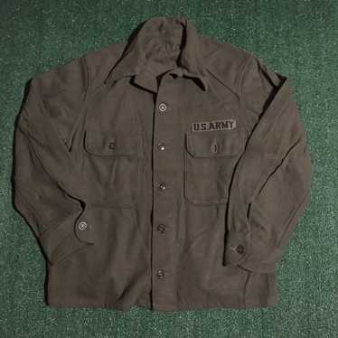 Military × Vintage Vintage 1990s Wool US Army But… - image 1