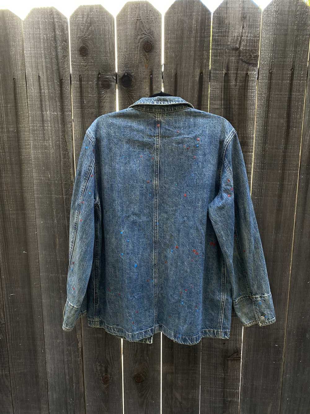 Japanese Brand × PPFM Handmade Distressed Painter… - image 2