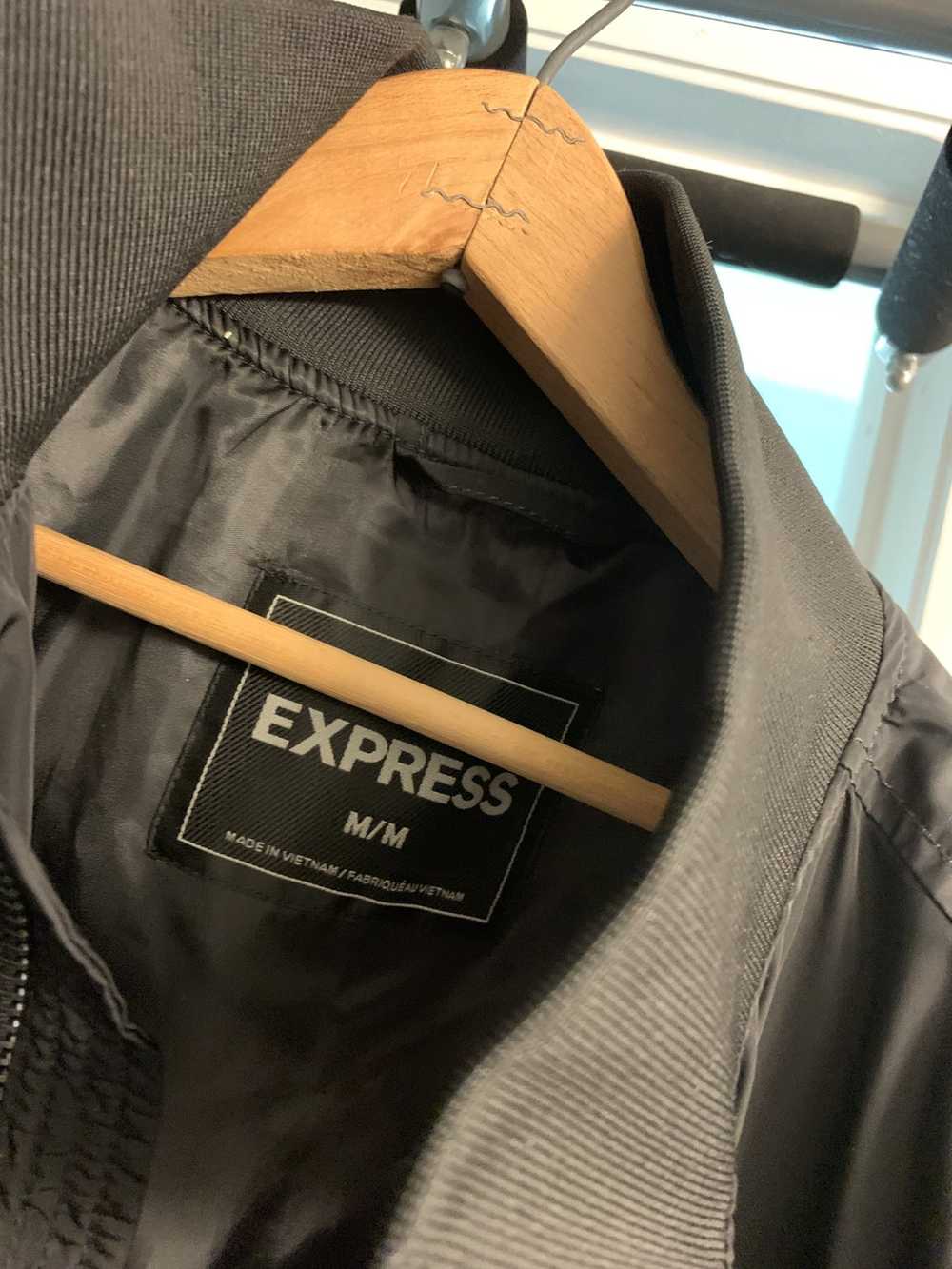 Express Express bomber Jacket black - image 2