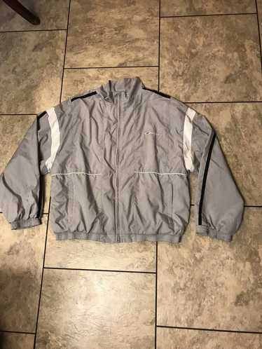 Reebok Vintage Grey Reebok Full ZIP Windbreaker J… - image 1