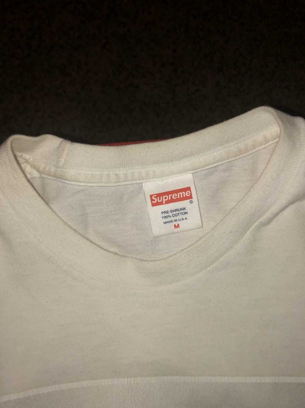 Supreme Supreme White Neil Young tee Size M Used - image 2