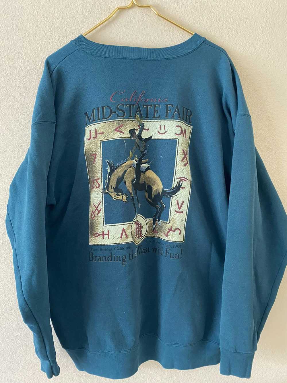 Vintage California Mid-State Fair Crewneck - image 3