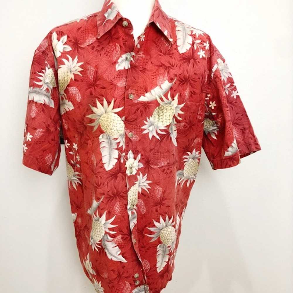 Pierre Cardin PIERRE CARDIN Vintage Hawaiian Red … - image 1