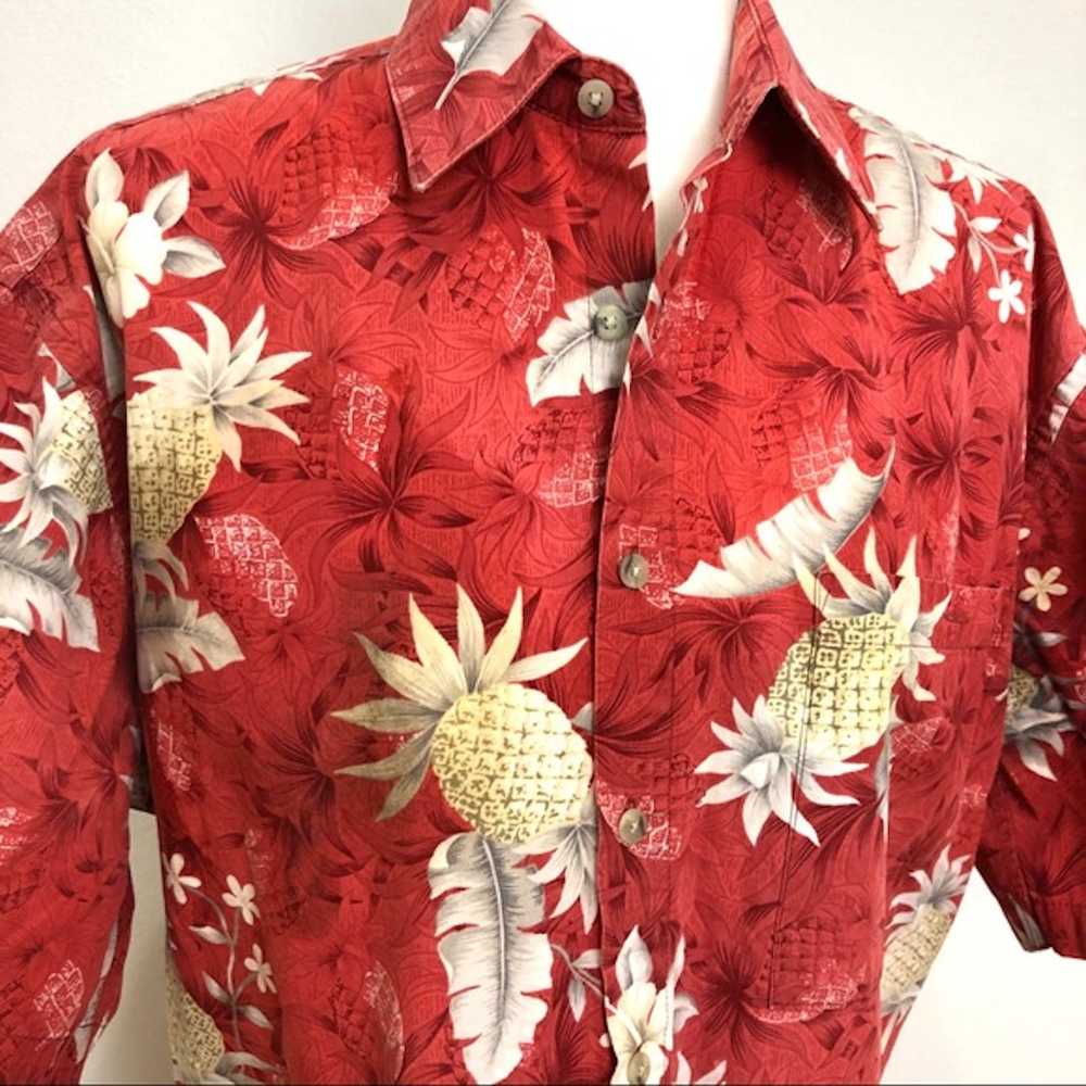 Pierre Cardin PIERRE CARDIN Vintage Hawaiian Red … - image 4