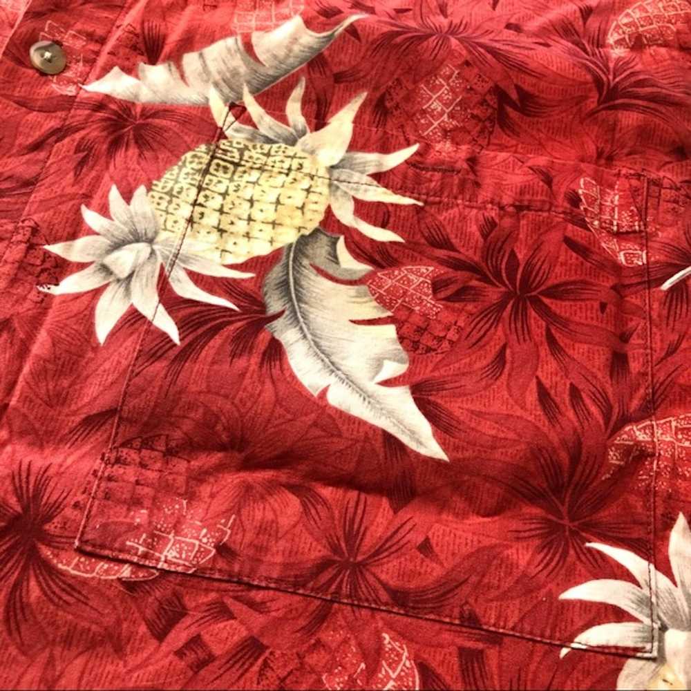 Pierre Cardin PIERRE CARDIN Vintage Hawaiian Red … - image 7