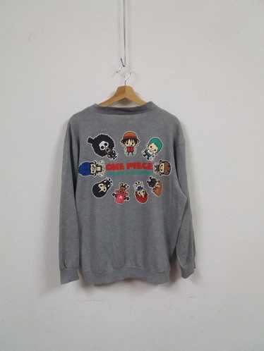 One Piece × Vintage Vtg One piece sweatshirt