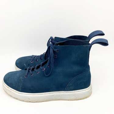 Dr. Martens Dr. Martens Blue Suede Talib Boots 10 - image 1