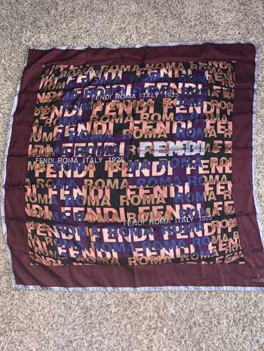 Fendi *RARE* Vintage Fendi Silk Scarf
