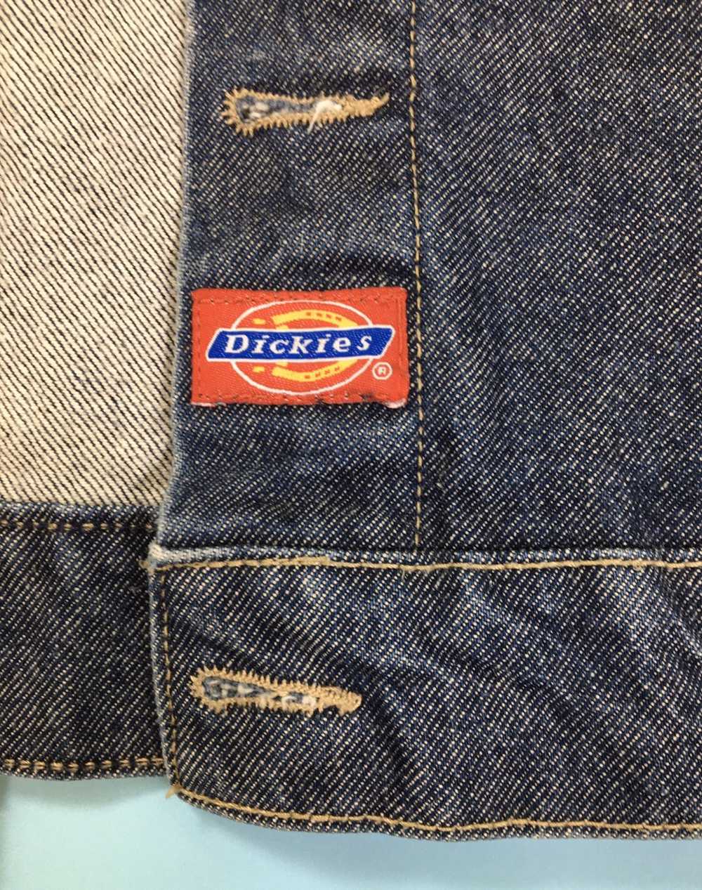 Dickies × Vintage Vintage Dickies Denim button-up… - image 3