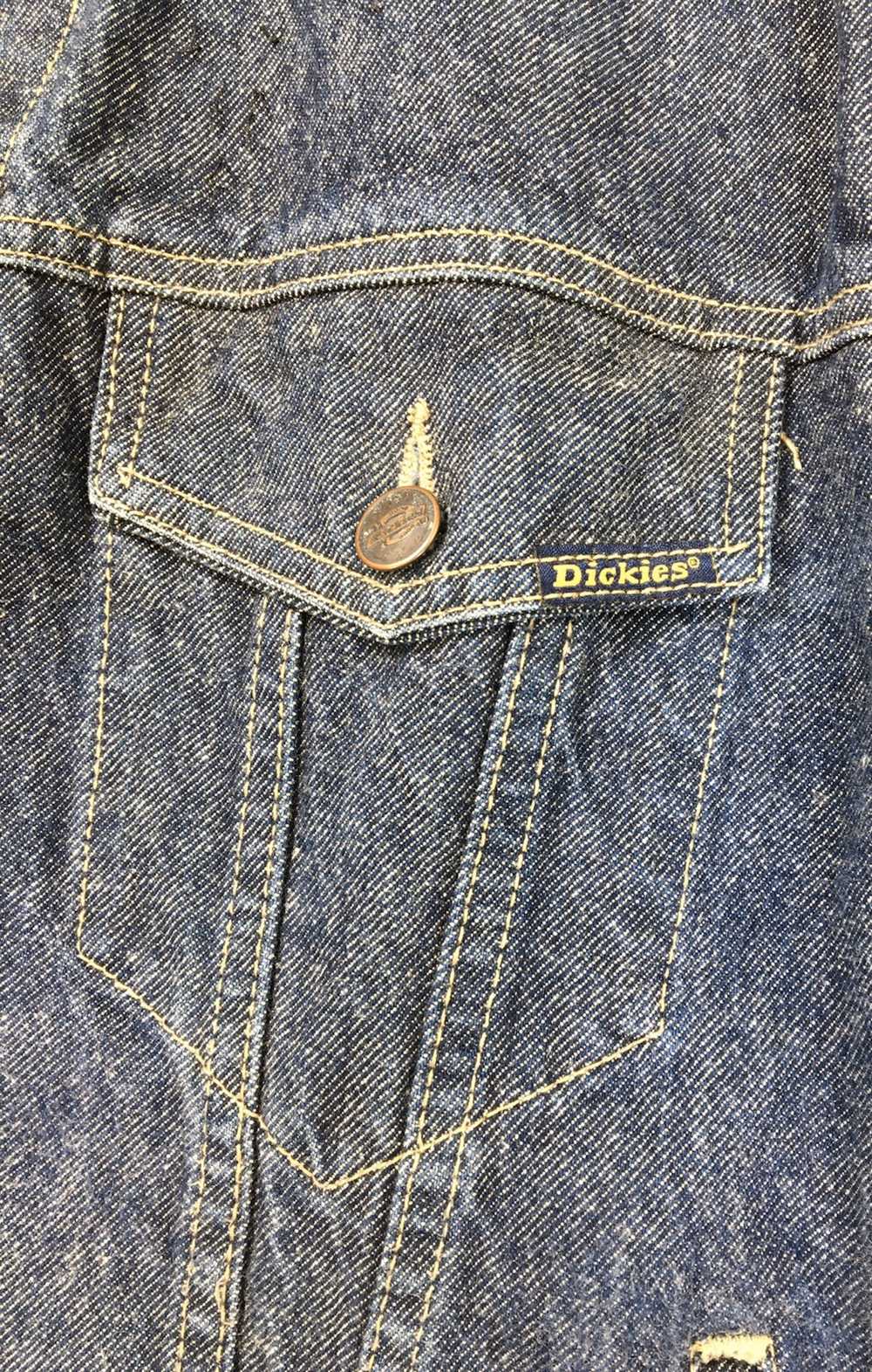Dickies × Vintage Vintage Dickies Denim button-up… - image 5