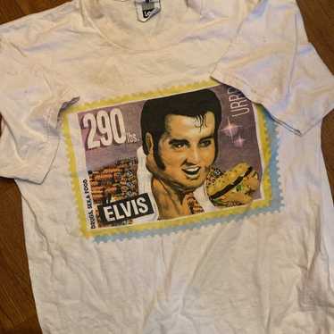 Vintage VTG 90s Elvis rare tee