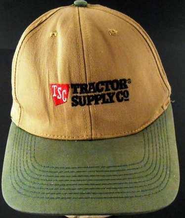 Snap Back Tractor Supply Company Worn Faded Natura