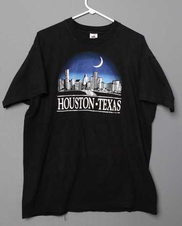 Vintage Rare! Vintage Houston skyline tee - image 1