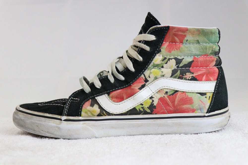 Vans Vans Skateboard Shoes Suede Floral Sk8 High … - image 6