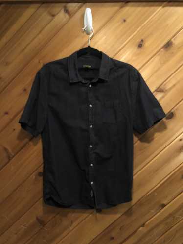 Pacsun Black PacSun Short Sleeve Button Down