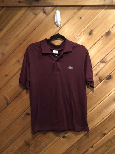 Lacoste Maroon Lacoste Polo