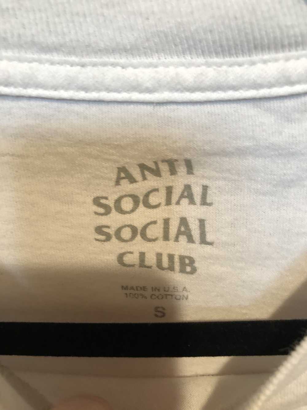 Anti Social Social Club ASSC Stripe Flag Logo tee - image 2