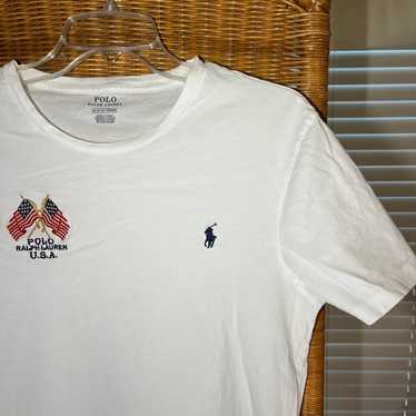 Vintage Polo Ralph Lauren embroidered American fl… - image 1