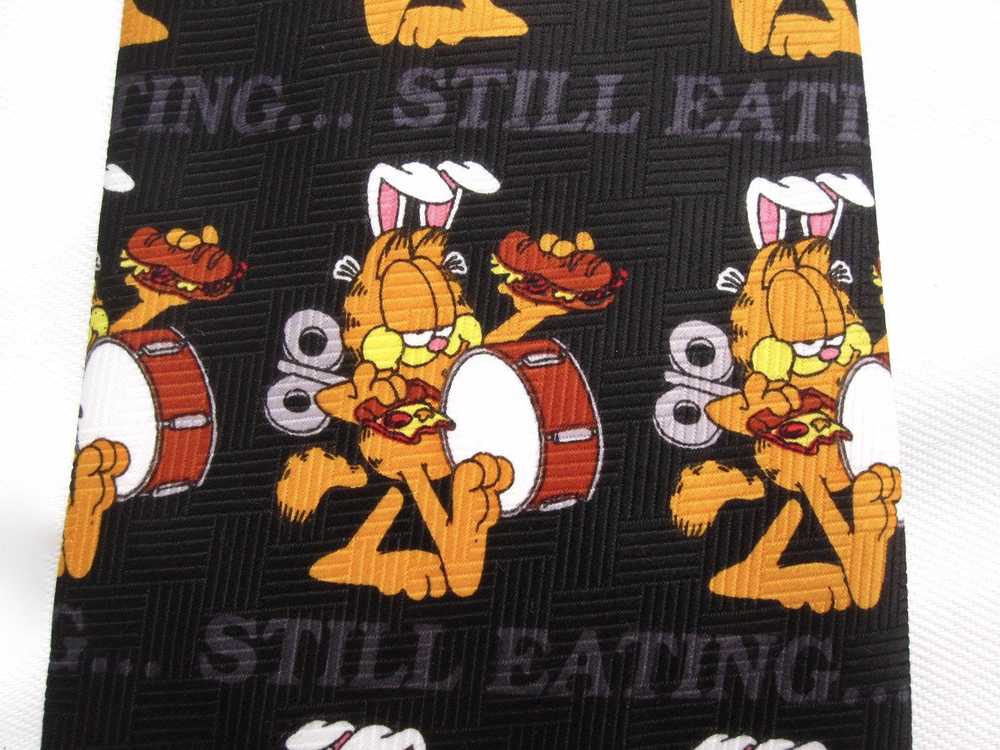 Vintage Garfield Tie Energizer Bunny Keeps Eating… - image 4
