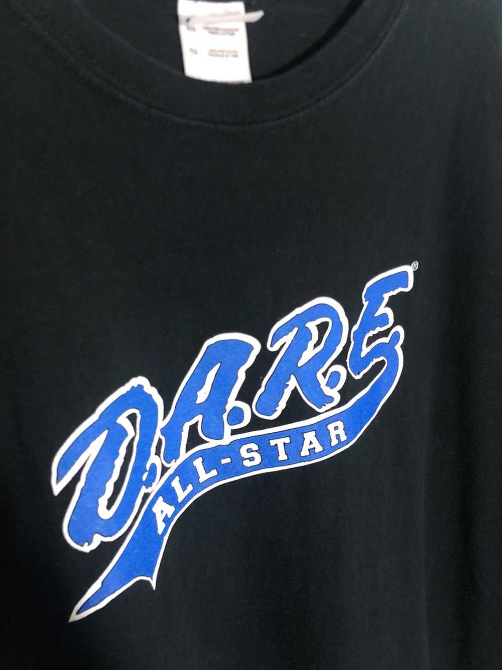 Vintage Vintage Dare All Star T-Shirt Black - image 3