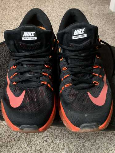 Nike 2016 airmax black and orange