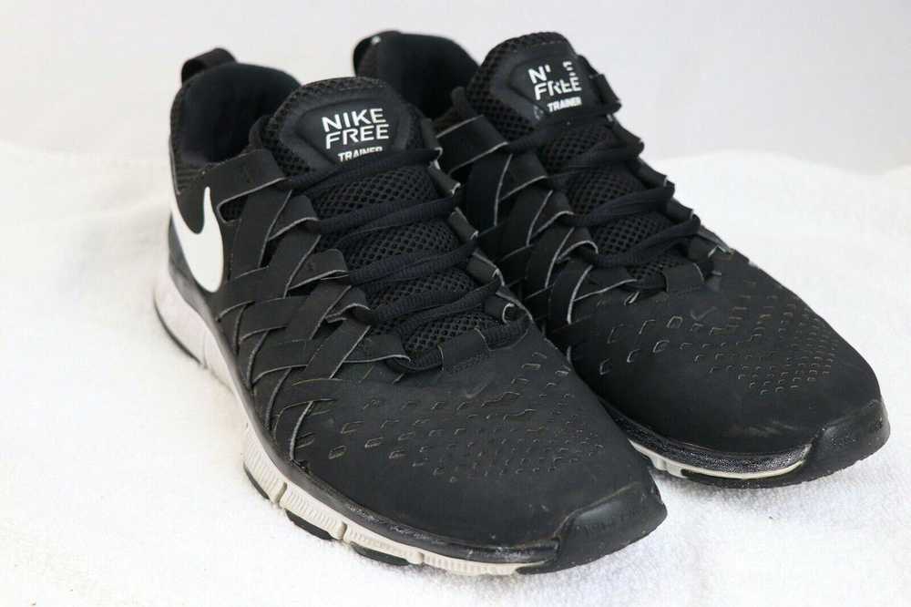 Nike NIKE Free Trainer 5.0 Running Black Woven Wh… - image 1